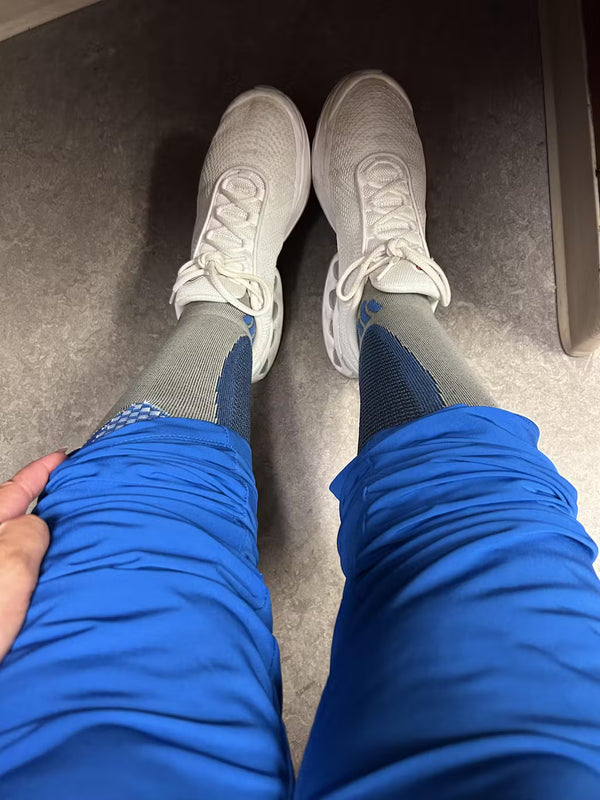 Legs feeling energised